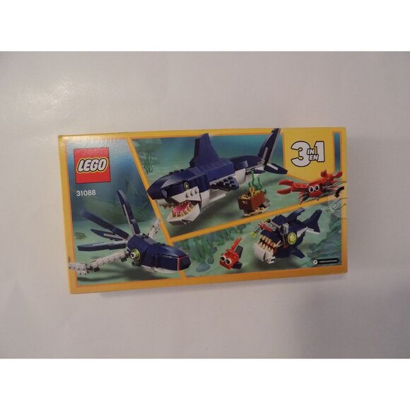 LEGO Creator Deep Sea Creatures Building Kit #31088 - Picture 2 of 5